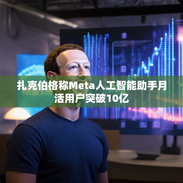 扎克伯格称Meta人工智能助手月活用户突破10亿