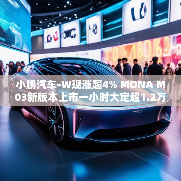 小鹏汽车-W现涨超4% MONA M03新版本上市一小时大定超1.2万辆
