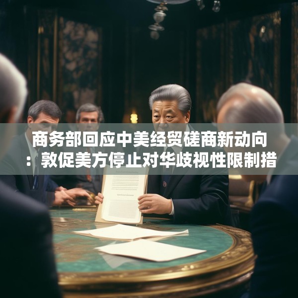 商务部回应中美经贸磋商新动向：敦促美方停止对华歧视性限制措施 共同维护日内瓦高层会谈共识