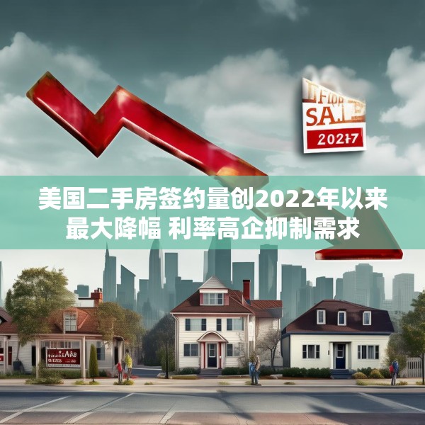 美国二手房签约量创2022年以来最大降幅 利率高企抑制需求