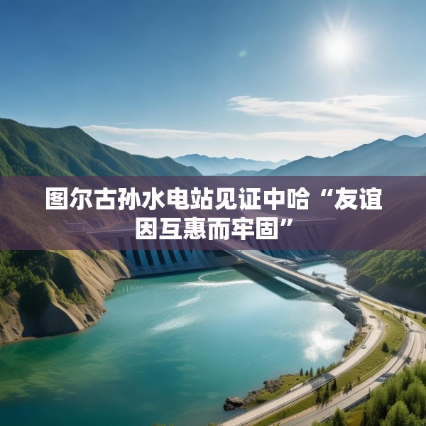 图尔古孙水电站见证中哈“友谊因互惠而牢固”