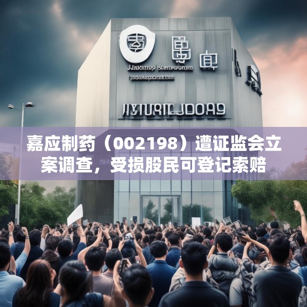 嘉应制药（002198）遭证监会立案调查，受损股民可登记索赔
