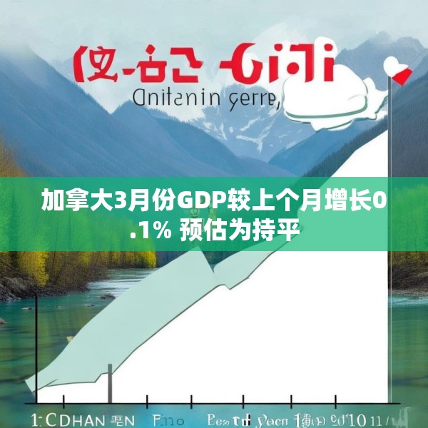 加拿大3月份GDP较上个月增长0.1% 预估为持平