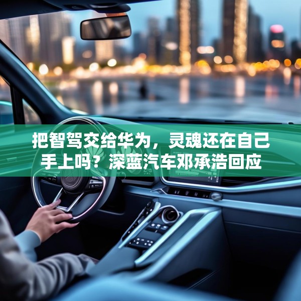 把智驾交给华为，灵魂还在自己手上吗？深蓝汽车邓承浩回应