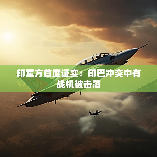 印军方首度证实：印巴冲突中有战机被击落