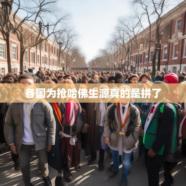 各国为抢哈佛生源真的是拼了