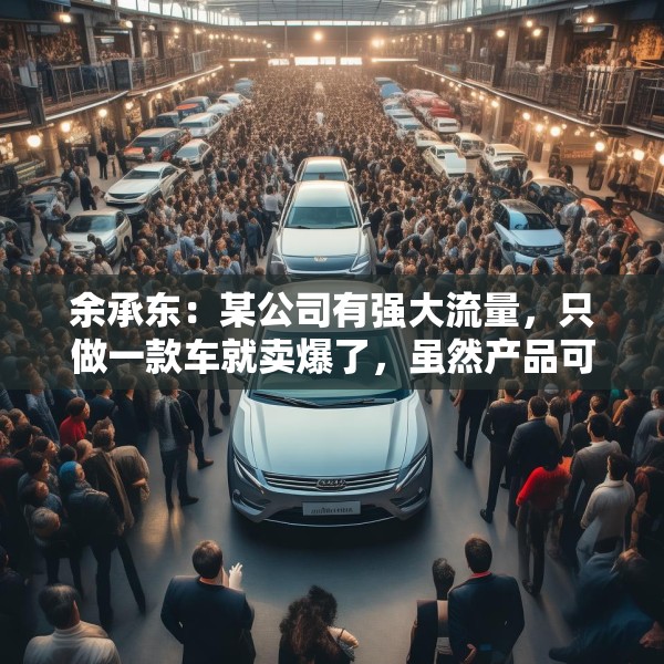 余承东：某公司有强大流量，只做一款车就卖爆了，虽然产品可能不是那么好