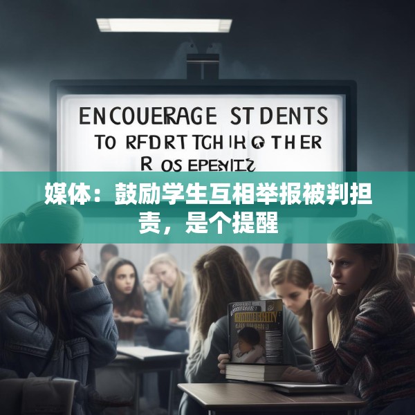 媒体：鼓励学生互相举报被判担责，是个提醒