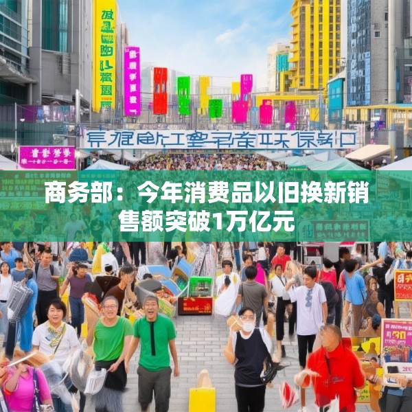 商务部：今年消费品以旧换新销售额突破1万亿元