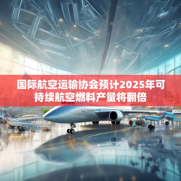 国际航空运输协会预计2025年可持续航空燃料产量将翻倍