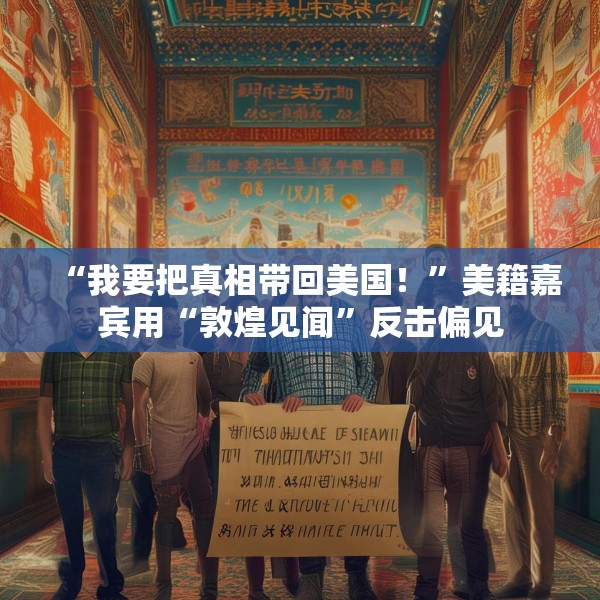 “我要把真相带回美国！”美籍嘉宾用“敦煌见闻”反击偏见