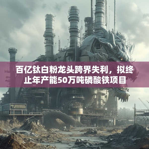 百亿钛白粉龙头跨界失利，拟终止年产能50万吨磷酸铁项目