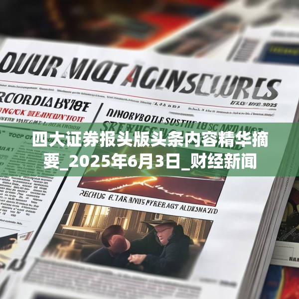 四大证券报头版头条内容精华摘要_2025年6月3日_财经新闻