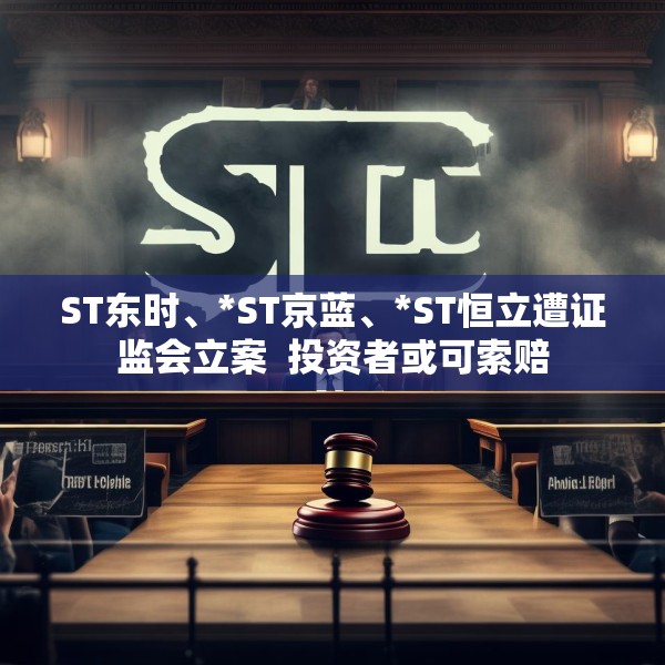 ST东时、*ST京蓝、*ST恒立遭证监会立案  投资者或可索赔