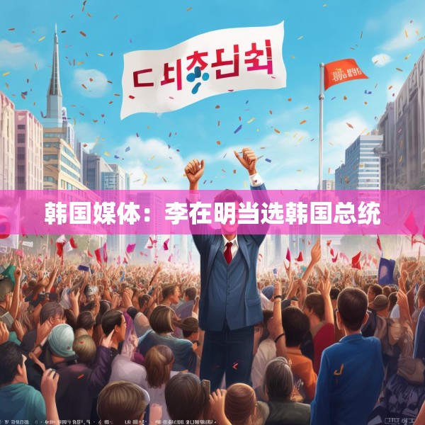 韩国媒体：李在明当选韩国总统