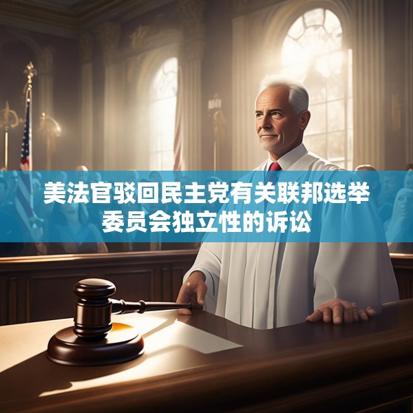 美法官驳回民主党有关联邦选举委员会独立性的诉讼