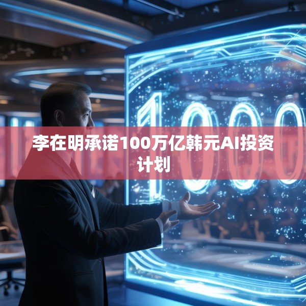 李在明承诺100万亿韩元AI投资计划