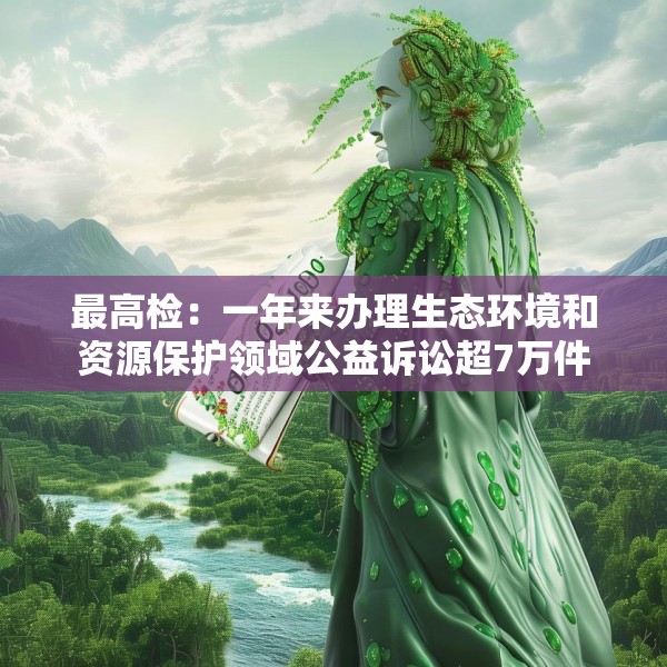 最高检：一年来办理生态环境和资源保护领域公益诉讼超7万件