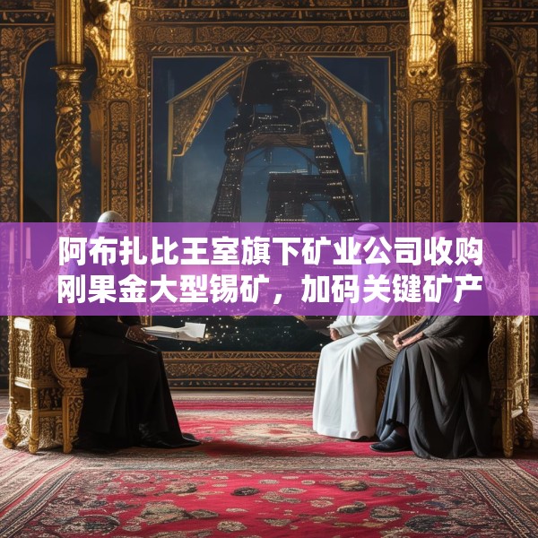 阿布扎比王室旗下矿业公司收购刚果金大型锡矿，加码关键矿产布局