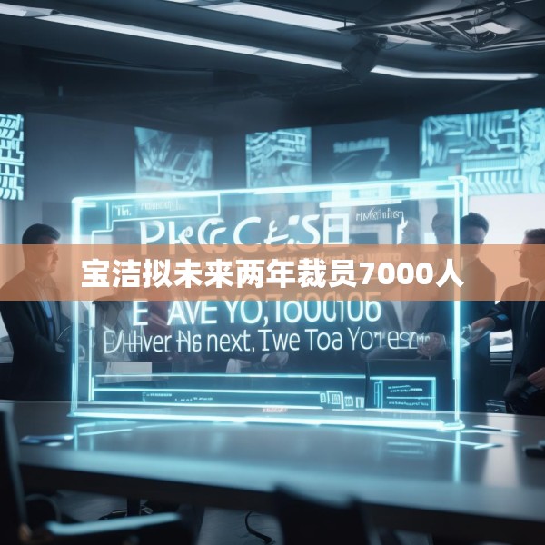 宝洁拟未来两年裁员7000人