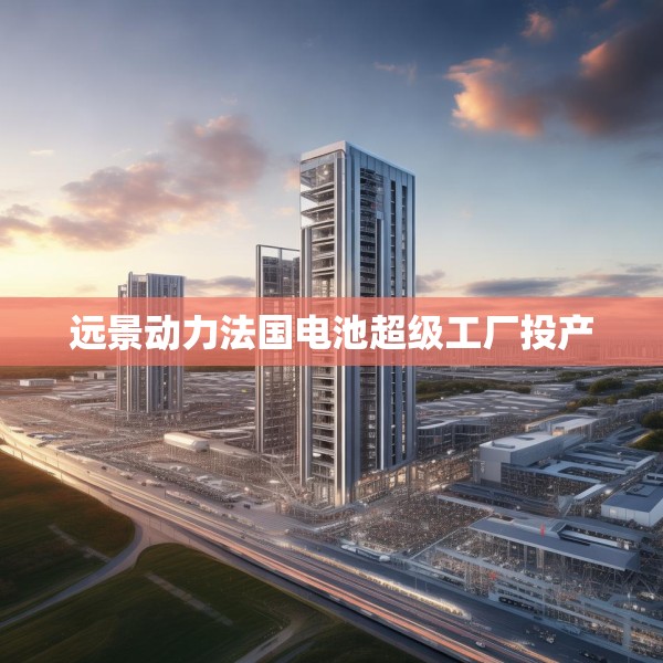 远景动力法国电池超级工厂投产