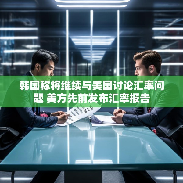 韩国称将继续与美国讨论汇率问题 美方先前发布汇率报告