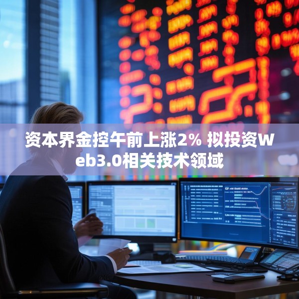 资本界金控午前上涨2% 拟投资Web3.0相关技术领域