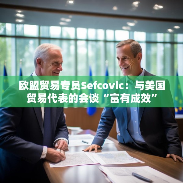 欧盟贸易专员Sefcovic：与美国贸易代表的会谈“富有成效”