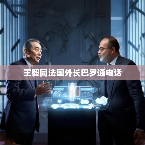 王毅同法国外长巴罗通电话