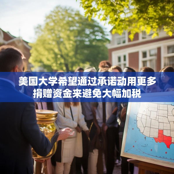 美国大学希望通过承诺动用更多捐赠资金来避免大幅加税
