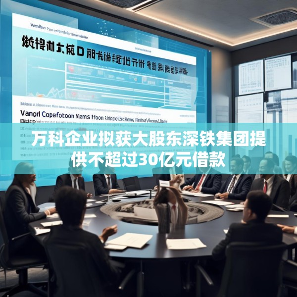 万科企业拟获大股东深铁集团提供不超过30亿元借款