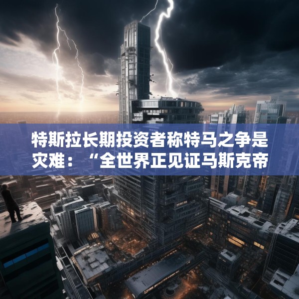特斯拉长期投资者称特马之争是灾难：“全世界正见证马斯克帝国的瓦解”