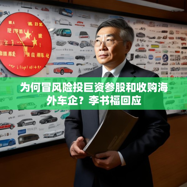 为何冒风险投巨资参股和收购海外车企？李书福回应