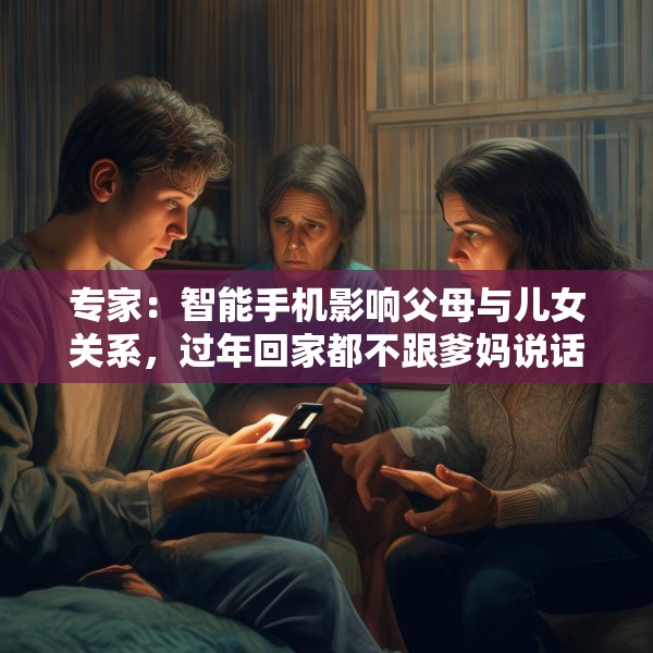 专家：智能手机影响父母与儿女关系，过年回家都不跟爹妈说话