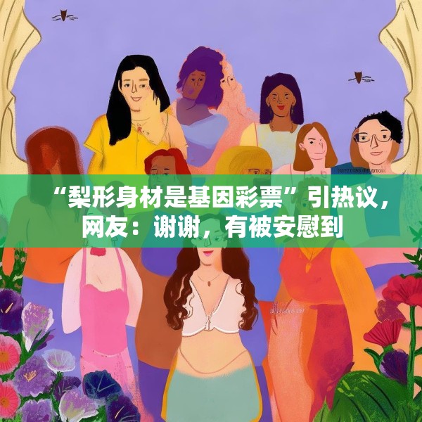 “梨形身材是基因彩票”引热议，网友：谢谢，有被安慰到