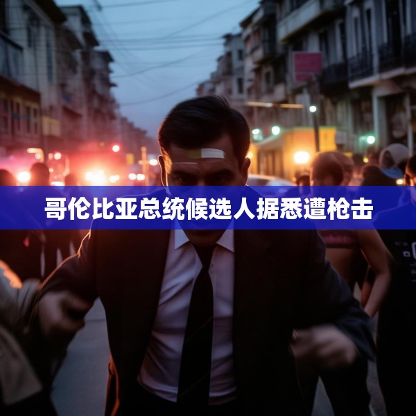 哥伦比亚总统候选人据悉遭枪击