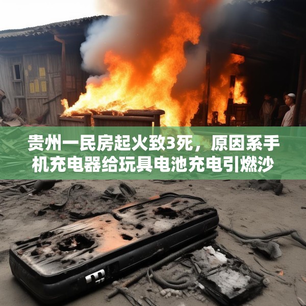 贵州一民房起火致3死，原因系手机充电器给玩具电池充电引燃沙发