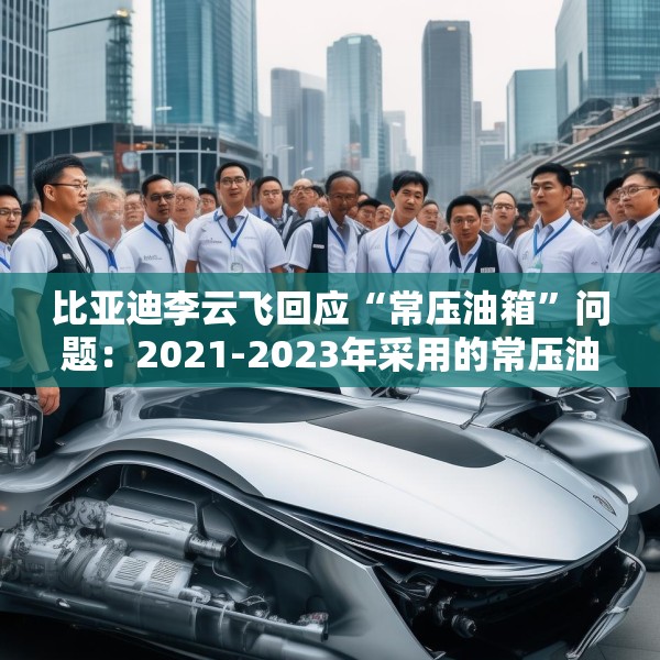 比亚迪李云飞回应“常压油箱”问题：2021-2023年采用的常压油箱方案，符合法规要求