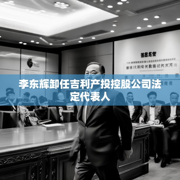 李东辉卸任吉利产投控股公司法定代表人
