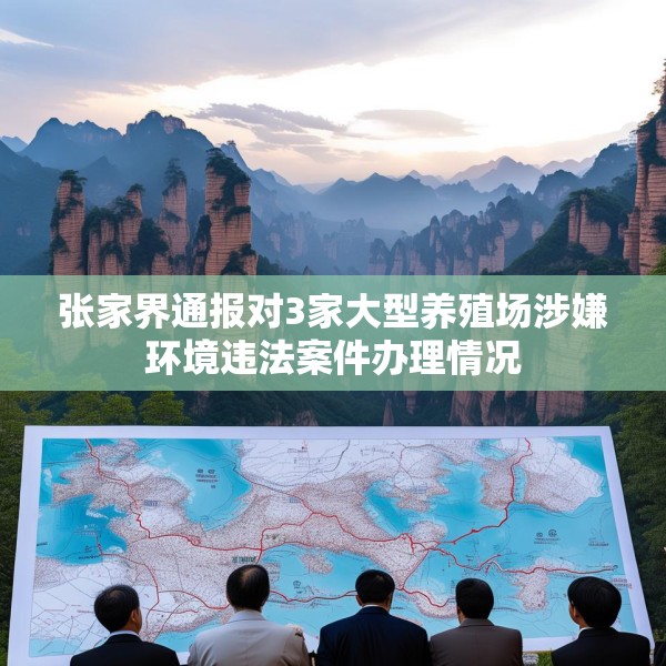 张家界通报对3家大型养殖场涉嫌环境违法案件办理情况