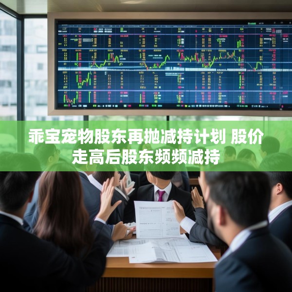 乖宝宠物股东再抛减持计划 股价走高后股东频频减持