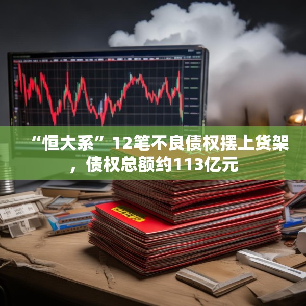 “恒大系”12笔不良债权摆上货架，债权总额约113亿元