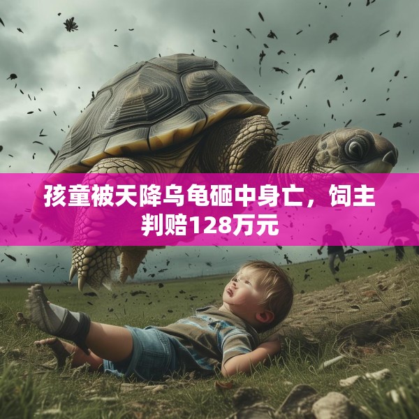 孩童被天降乌龟砸中身亡，饲主判赔128万元
