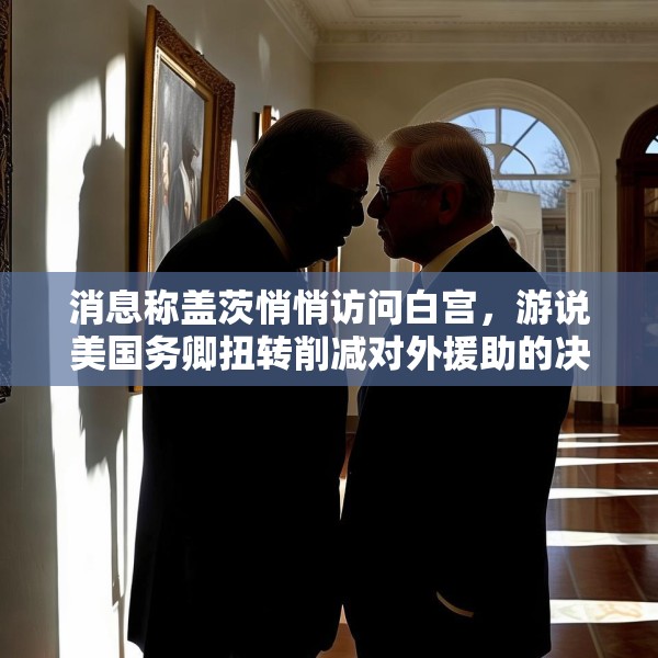 消息称盖茨悄悄访问白宫，游说美国务卿扭转削减对外援助的决定