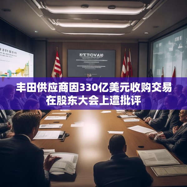丰田供应商因330亿美元收购交易在股东大会上遭批评
