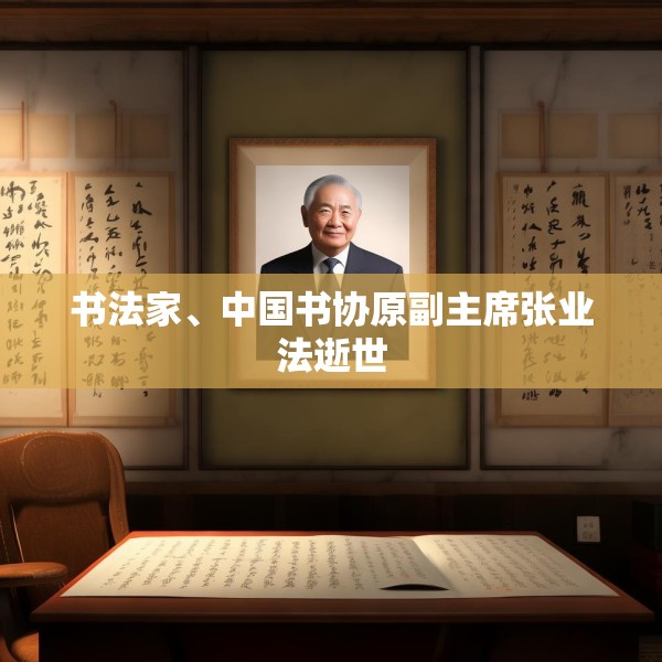 书法家、中国书协原副主席张业法逝世