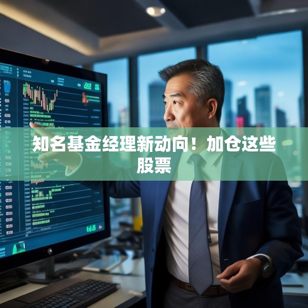 知名基金经理新动向！加仓这些股票