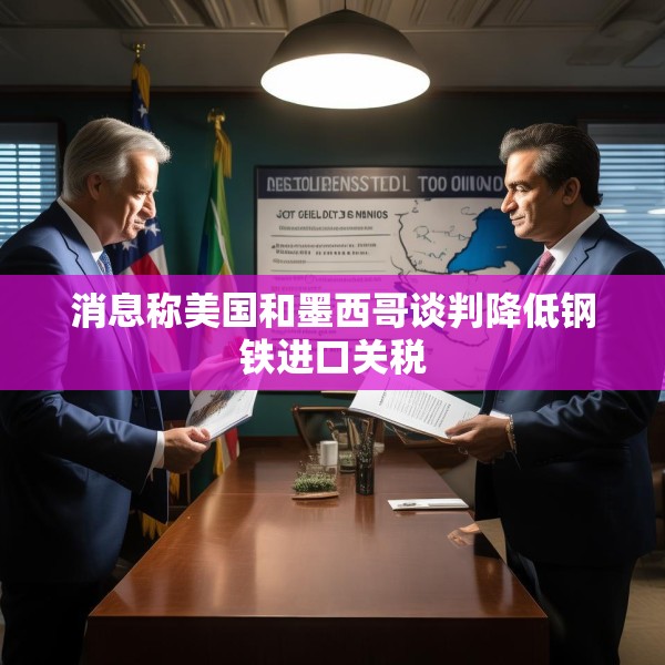 消息称美国和墨西哥谈判降低钢铁进口关税