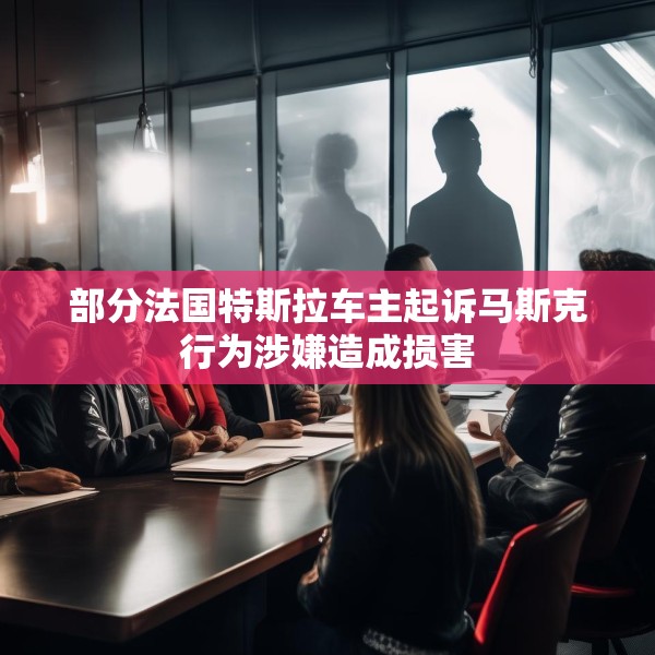 部分法国特斯拉车主起诉马斯克行为涉嫌造成损害