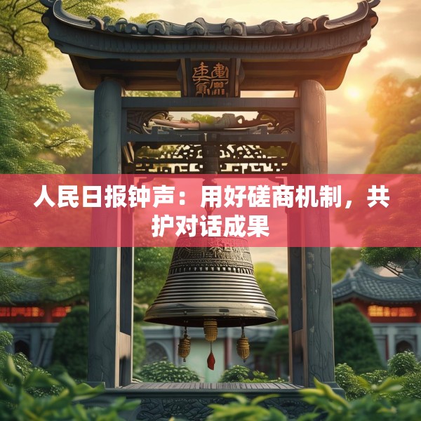 人民日报钟声：用好磋商机制，共护对话成果